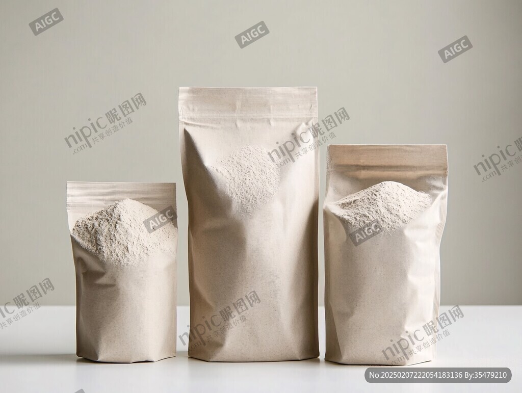 牛皮纸食品包装袋效果