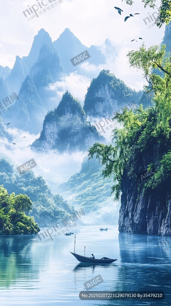 大气高清意境山水