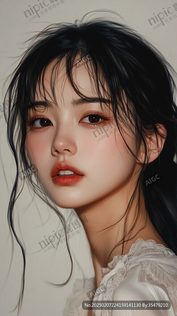 板绘人像
