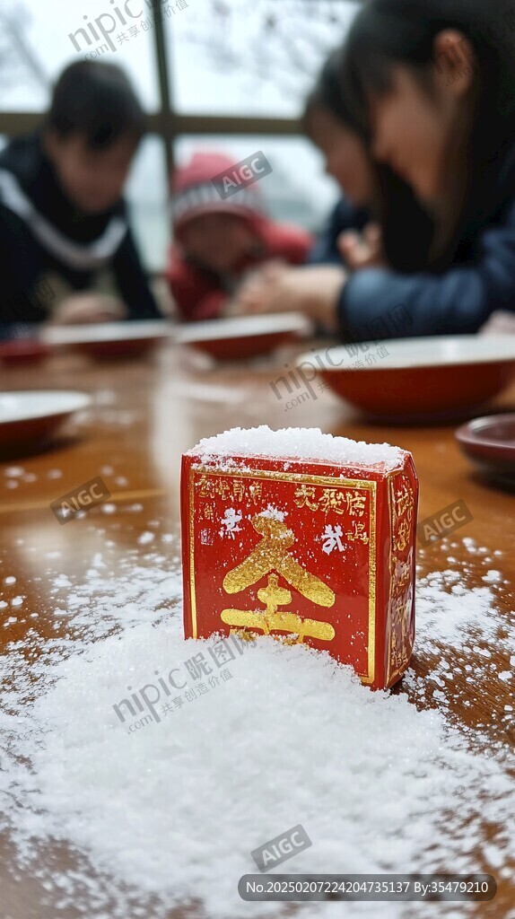 雪中凉粉