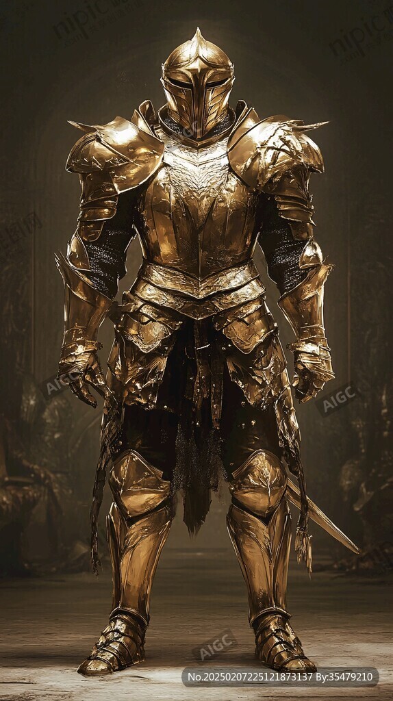 黄金盔甲武士