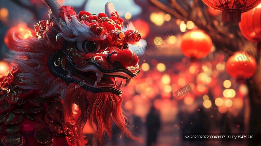舞龙舞狮壁纸