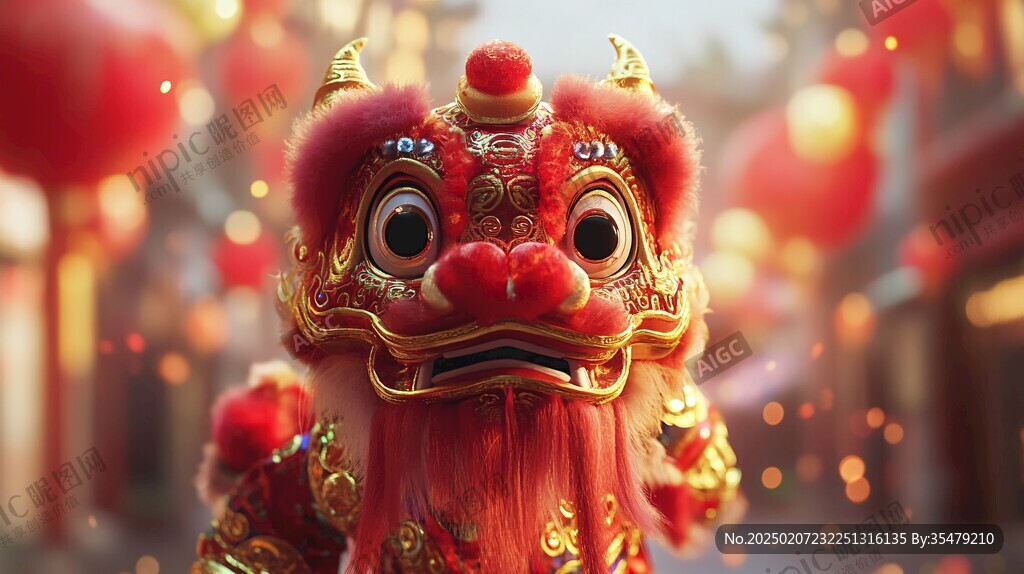 舞龙舞狮壁纸