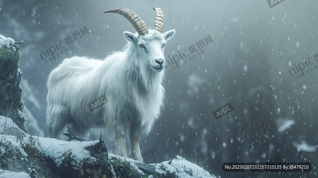 阿尔巴斯羊插画