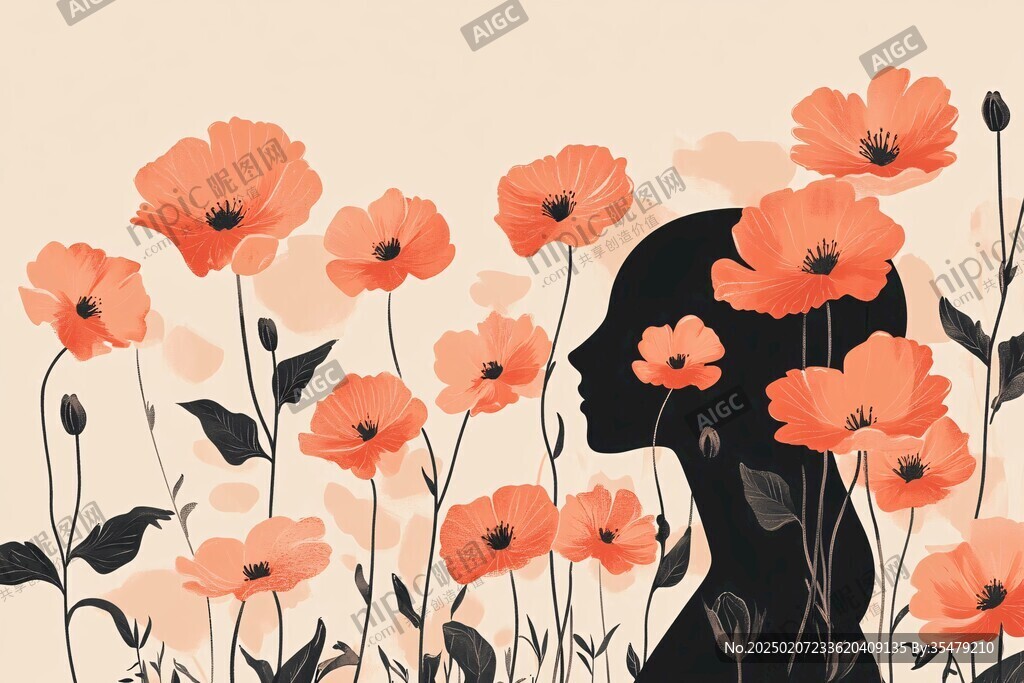 花朵与人类