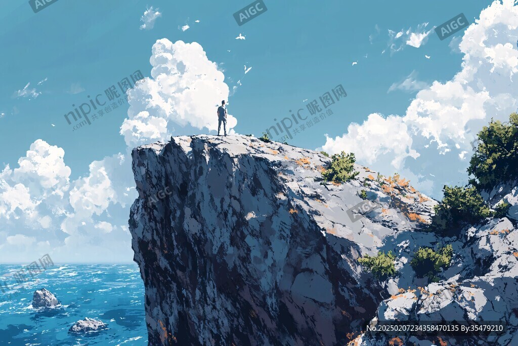 新海诚风格插画