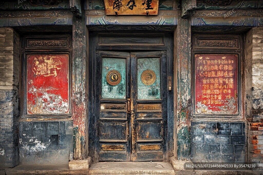 胡同院门