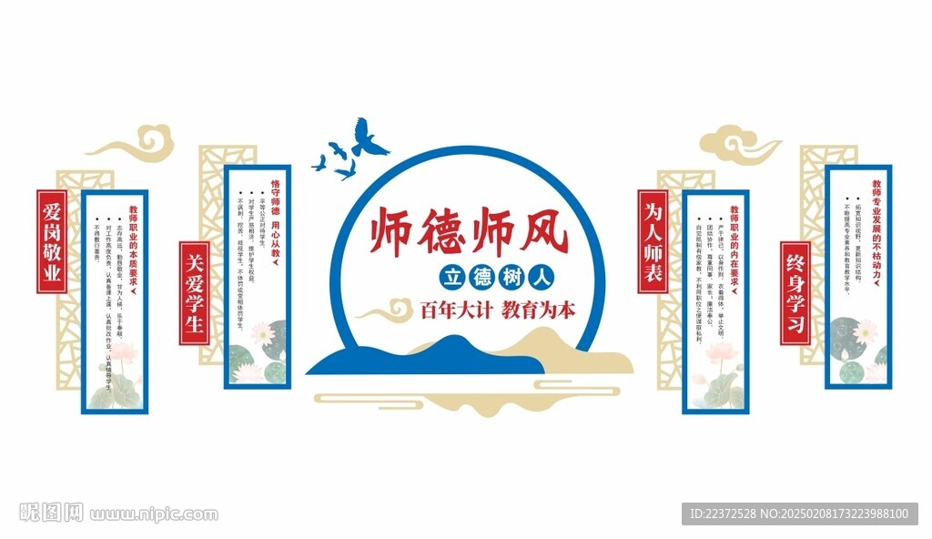 师德师风文化墙