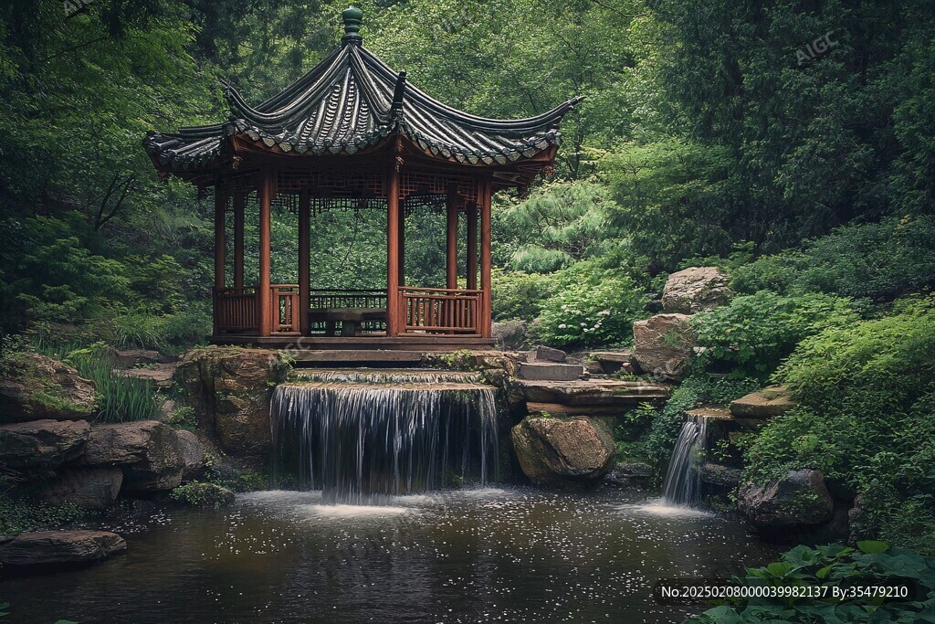泉水古亭