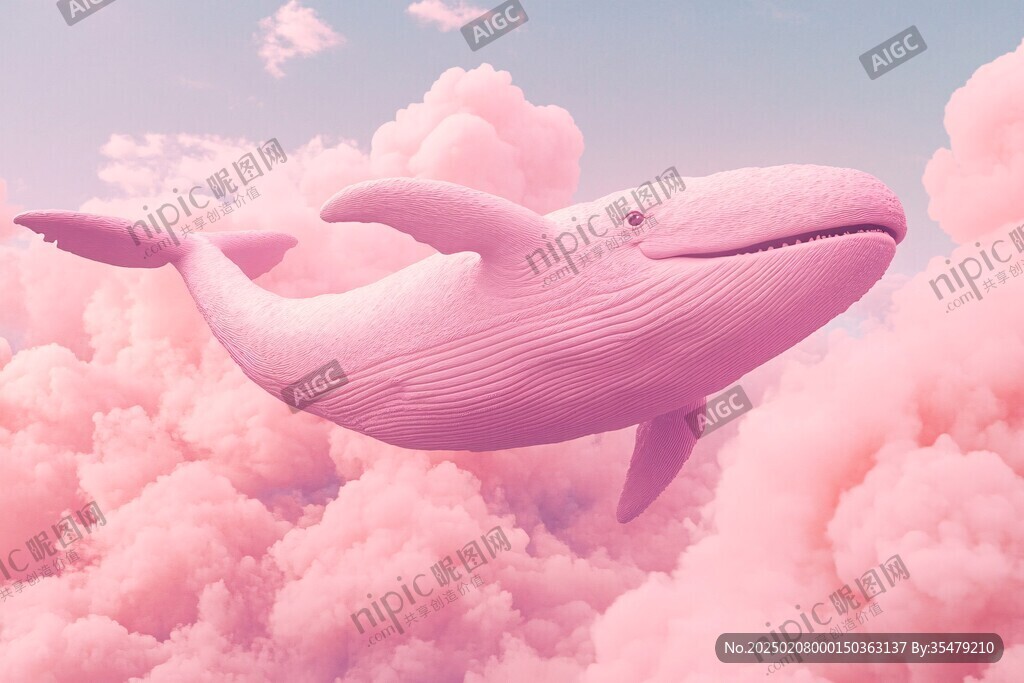 梦幻鲸鱼背景