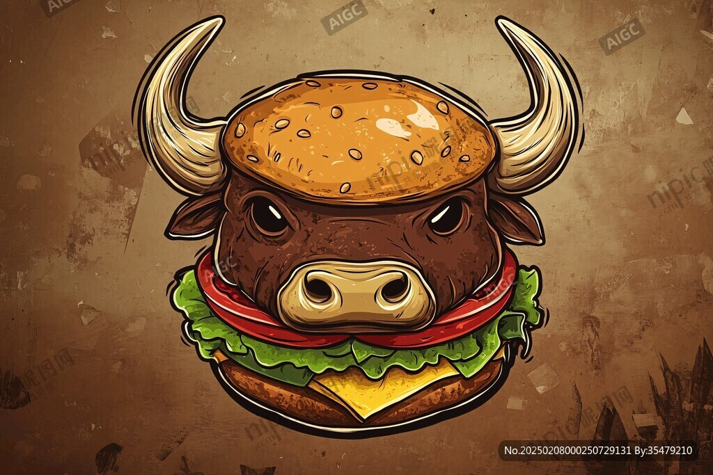 手绘牛肉馆