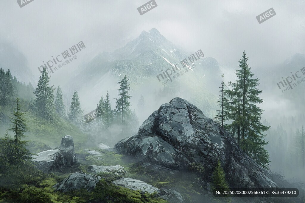 写实风景合成