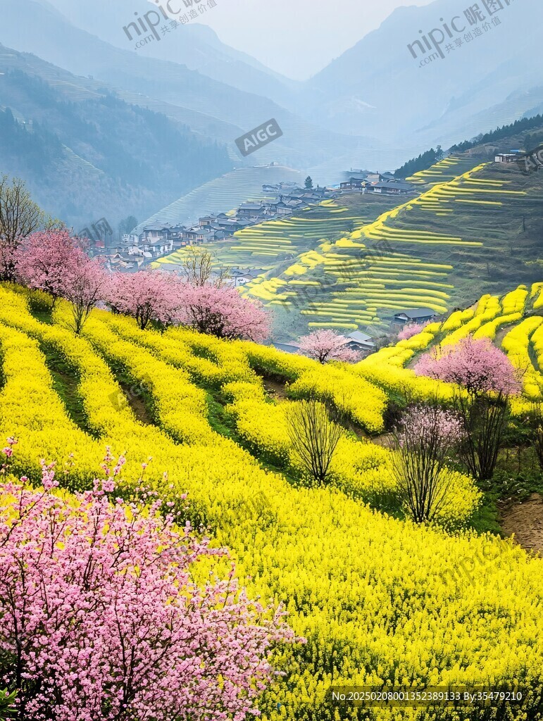 江岭赏花