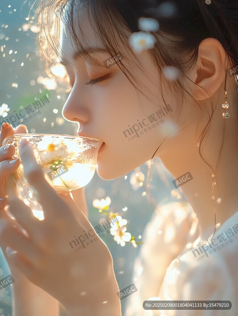 仙气清冷少女壁纸图片