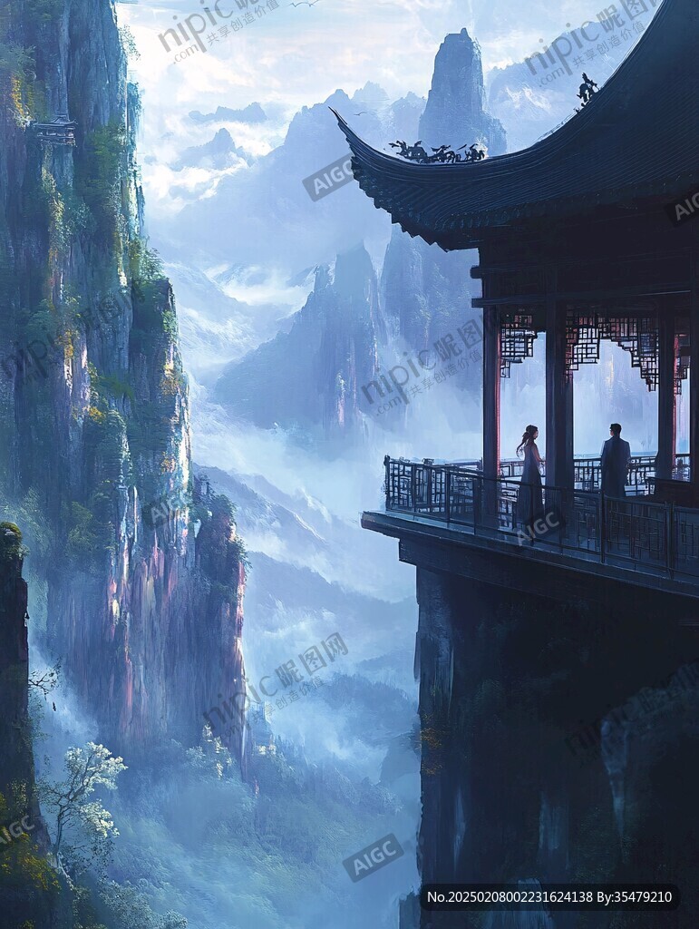 古风动画场景