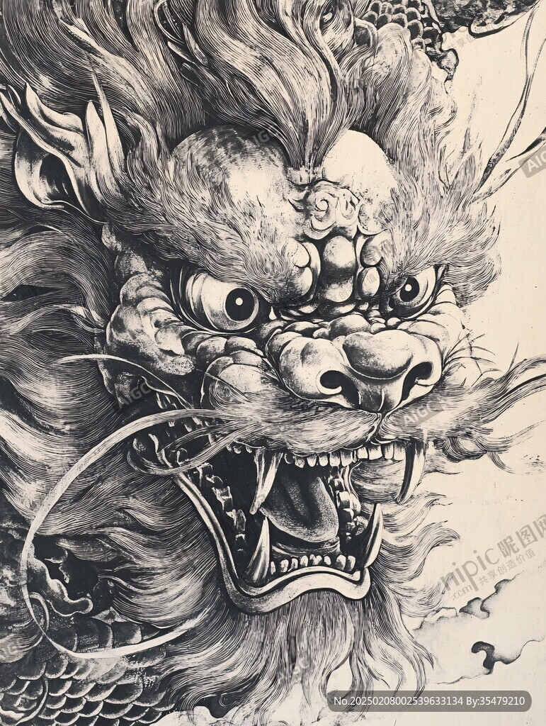 醒狮系列插画