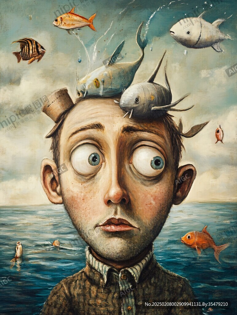 超现实主义画作