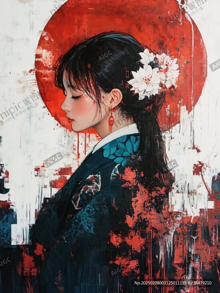 日本美女画