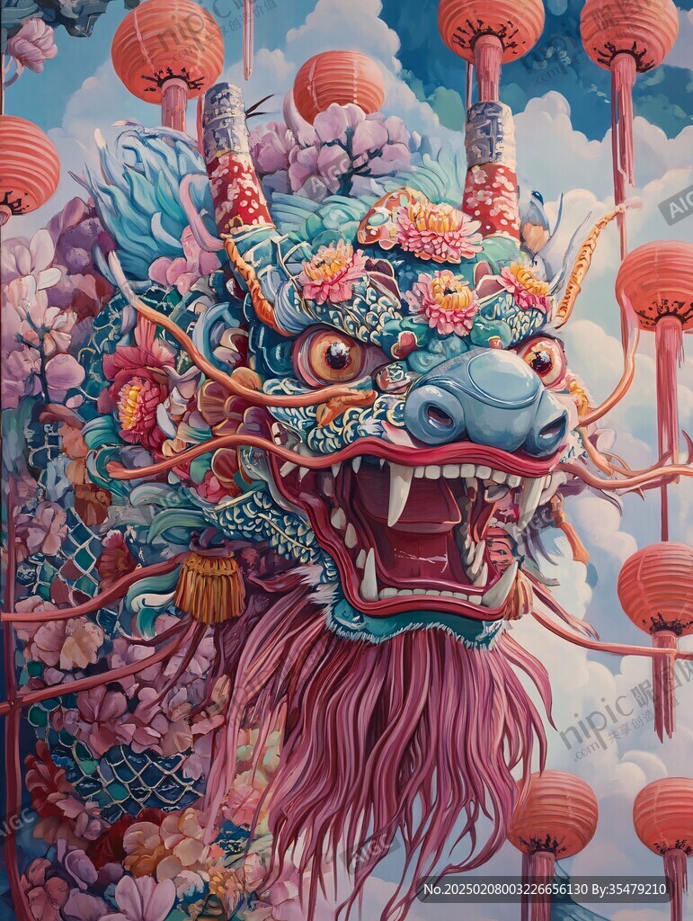 龙年文创插画