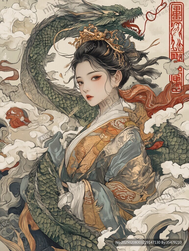 龙年插画合集