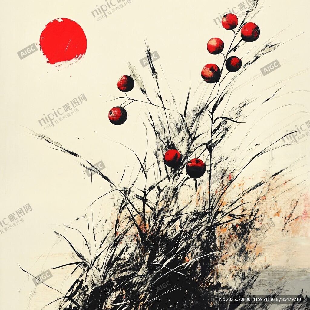 写意画禅意画抽象画