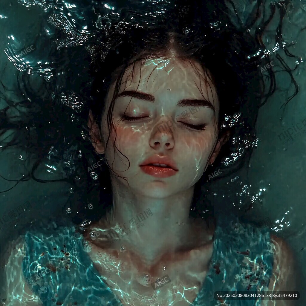 海底世界唯美女孩