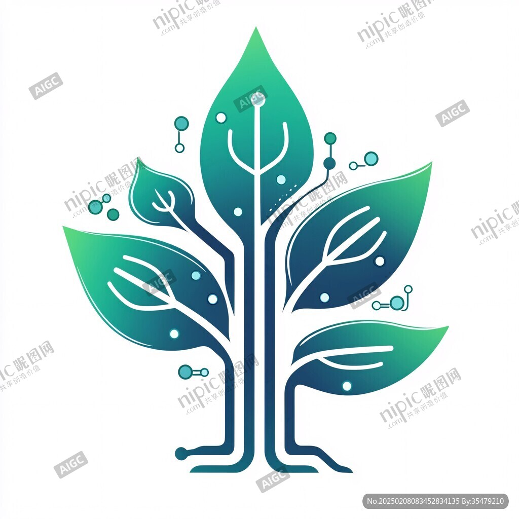 环保大树logo