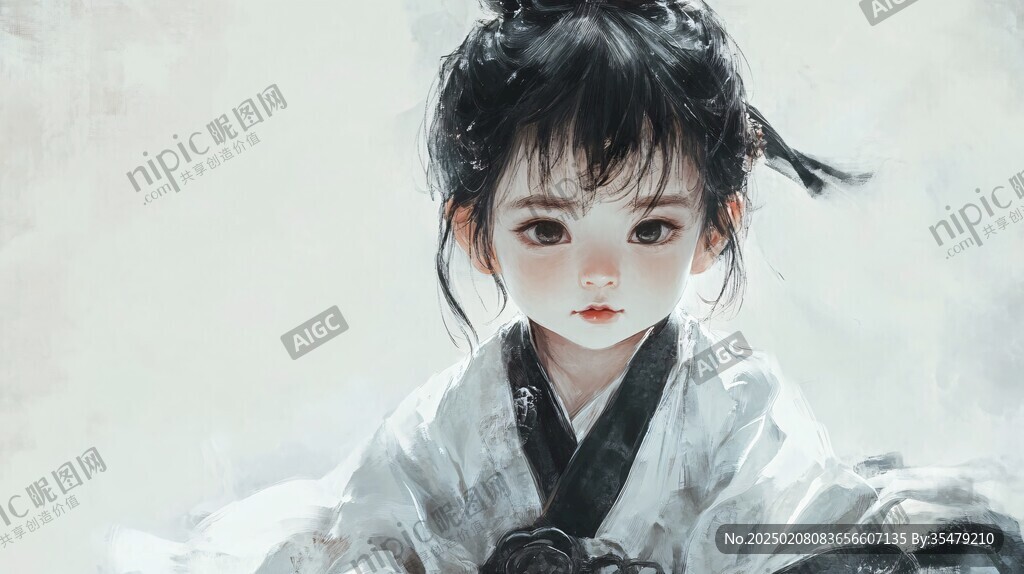 古风小女孩