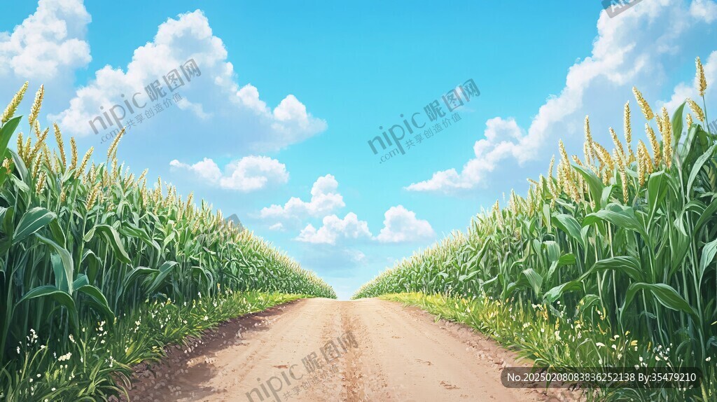 苞米田素材