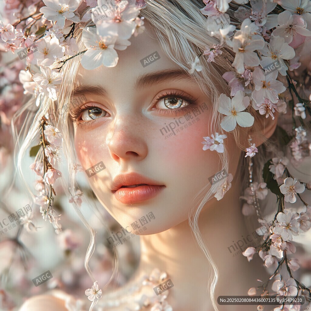 写实人物插画