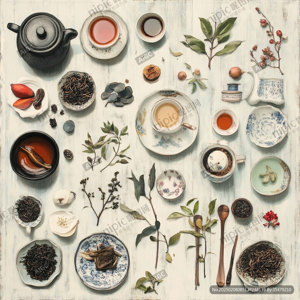 茶艺茶元素