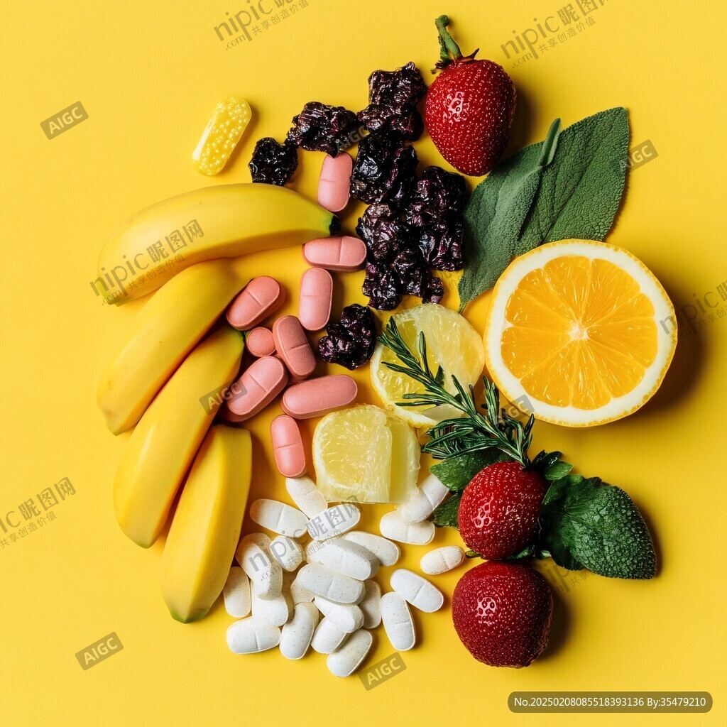 营养素食维生素