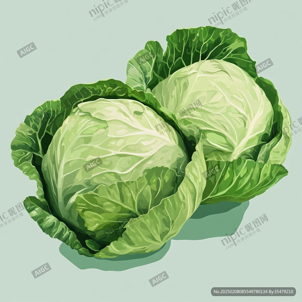 卷心菜插画