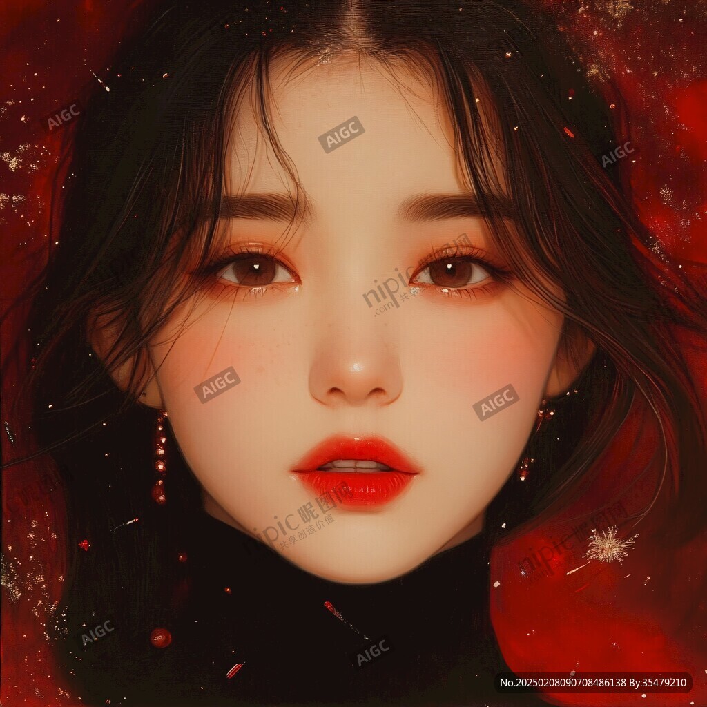 板绘人像