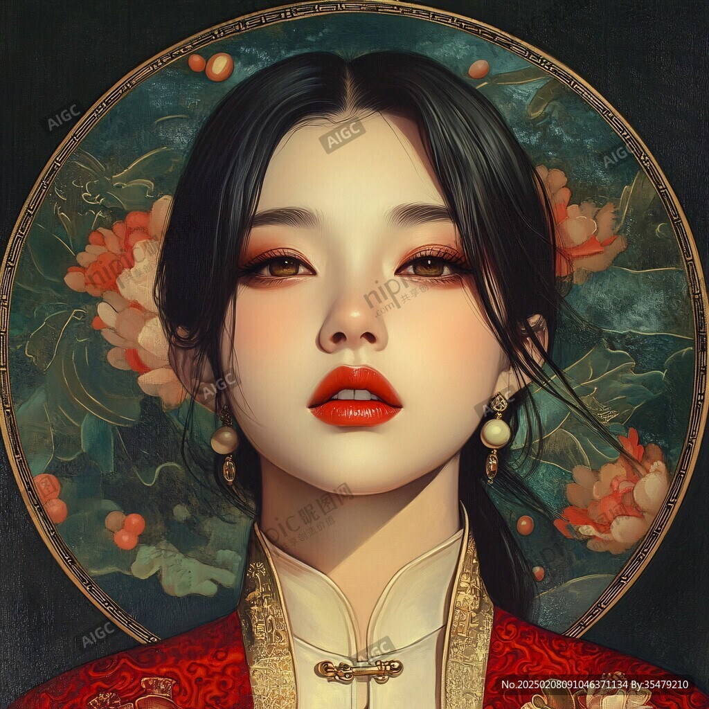 板绘人像