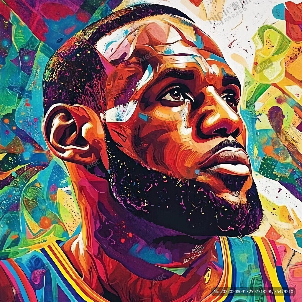 nba插画