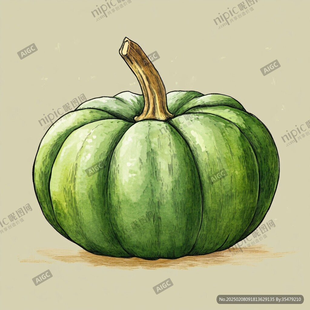 贝贝南瓜插画