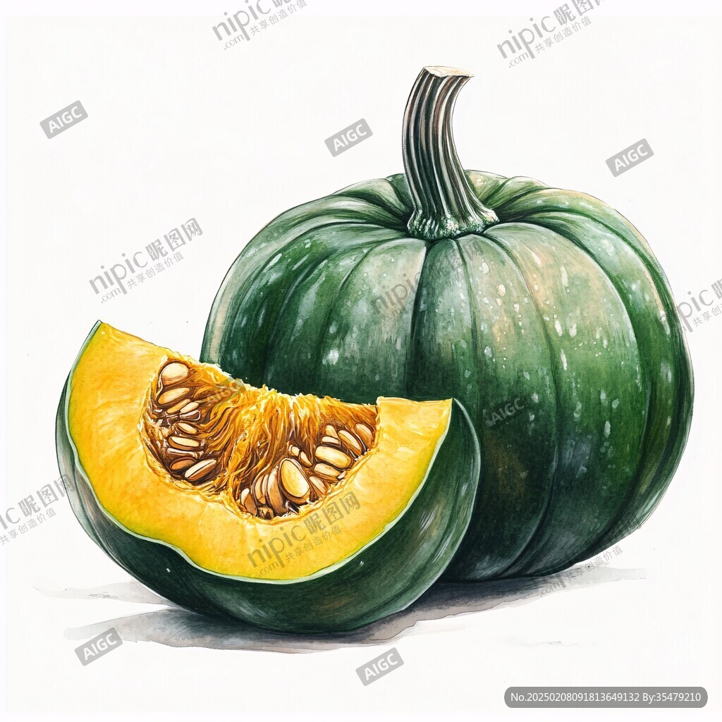 贝贝南瓜插画