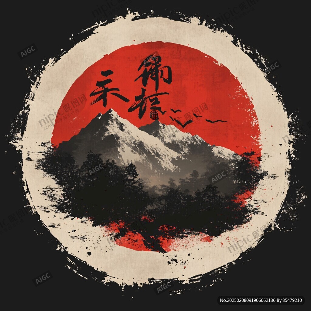 文字岳标志