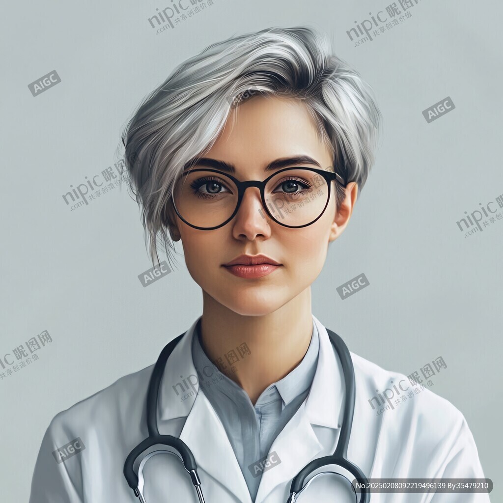 女医生插画