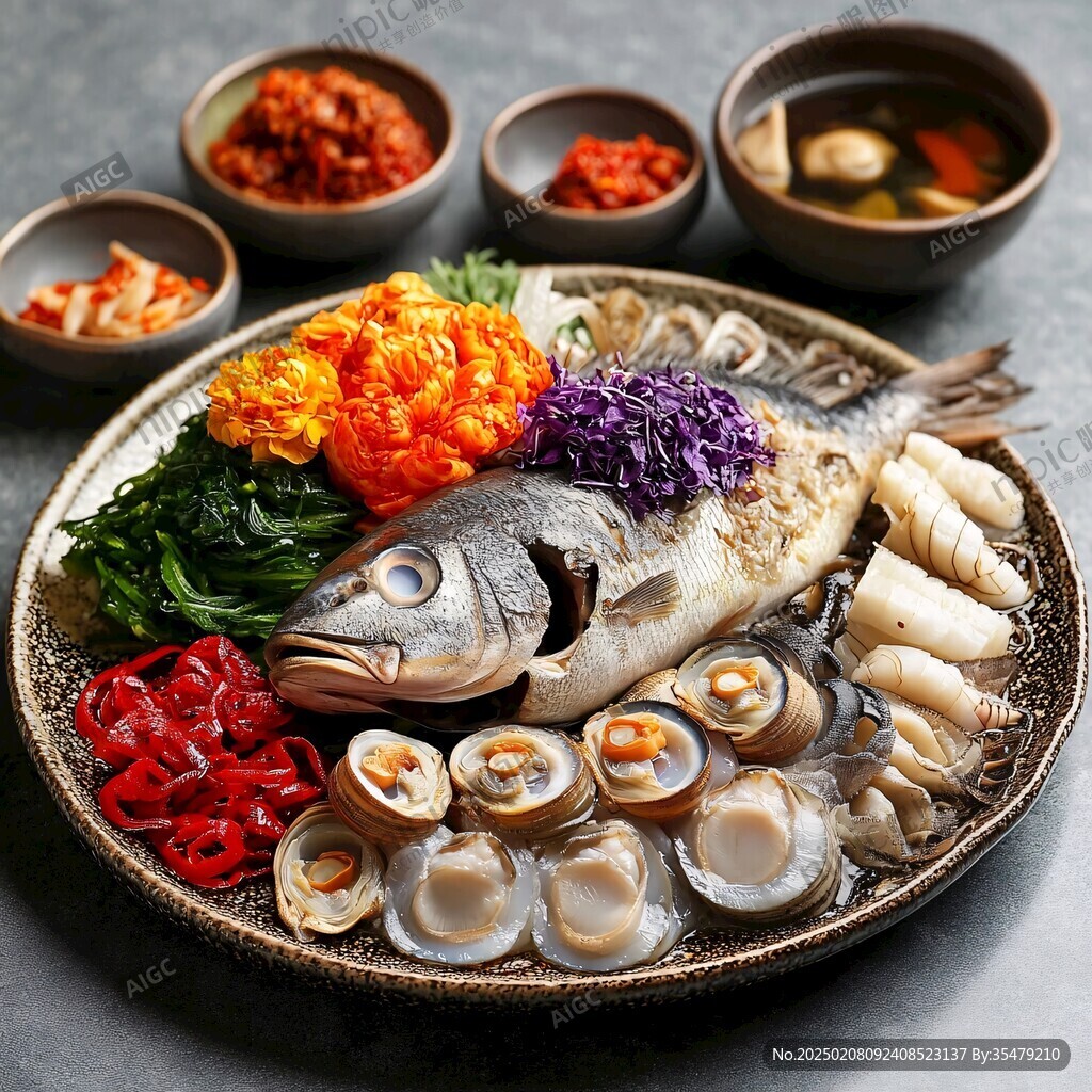 鱼头海鲜套餐