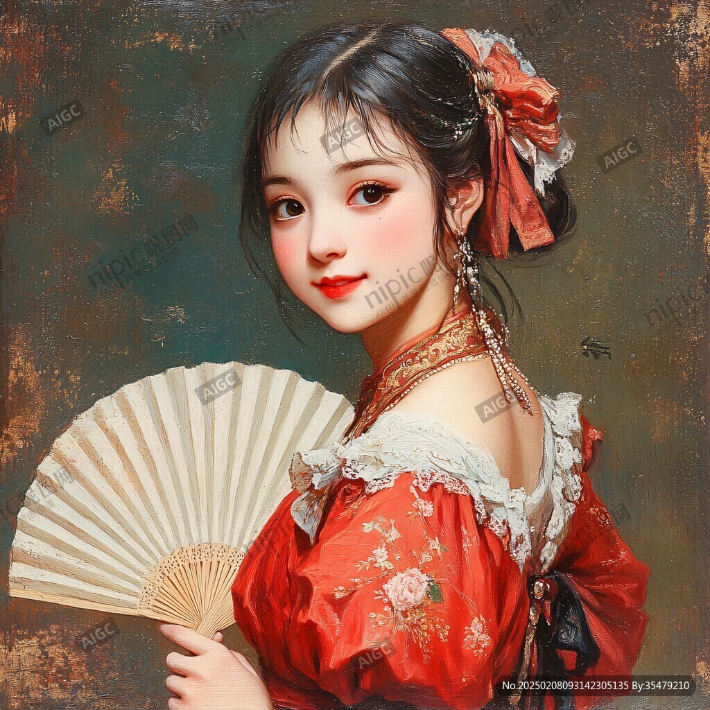 板绘人像