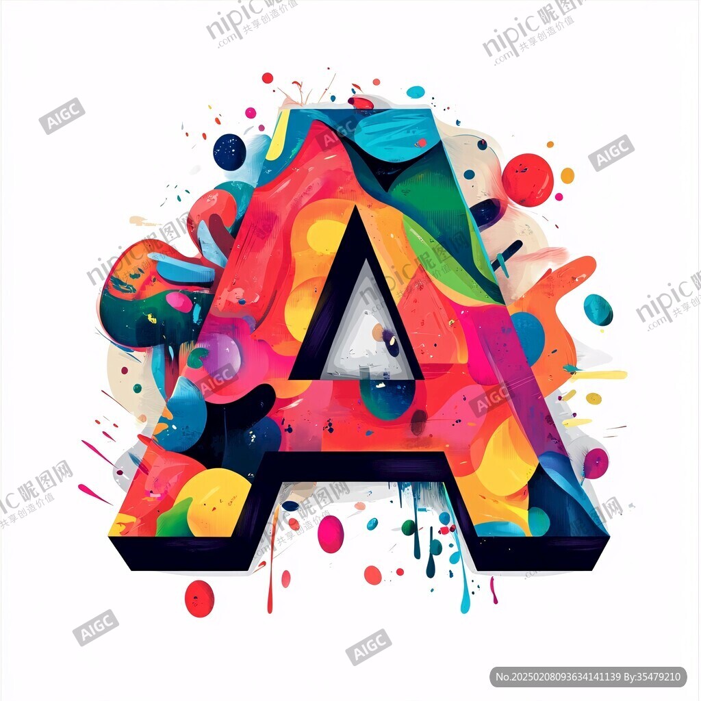 a字母图形设计