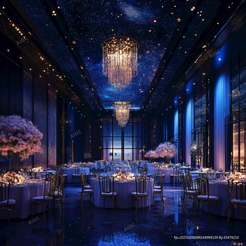星星宴会厅效果图