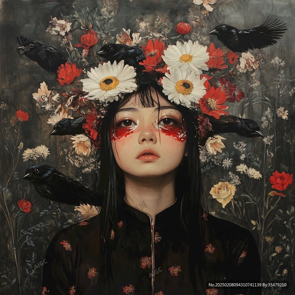 鸟儿与少女