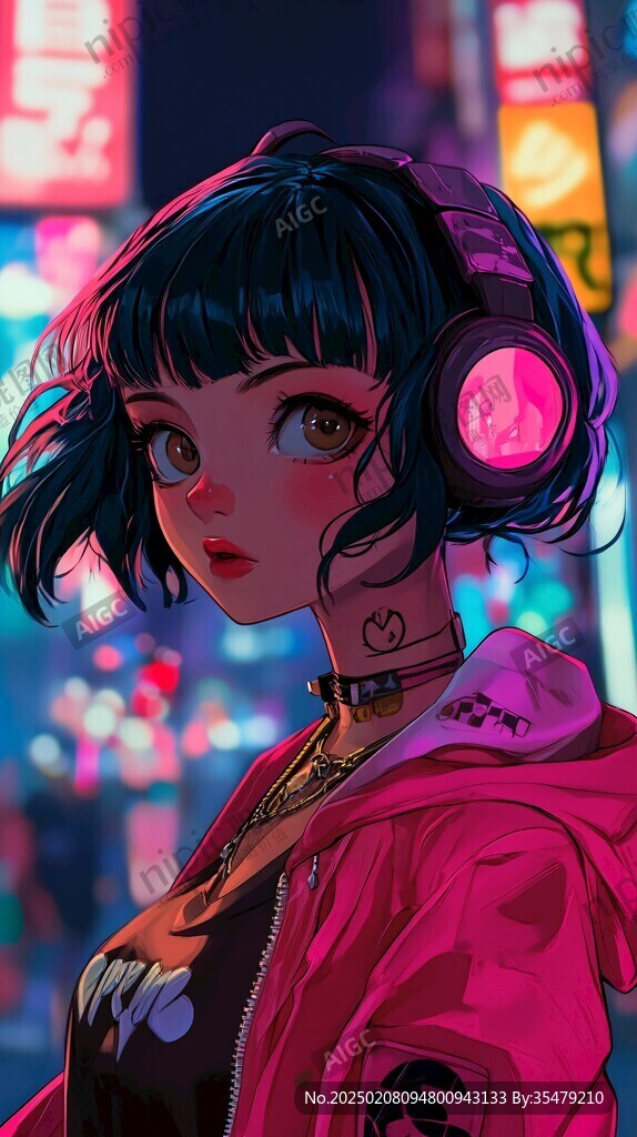 赛博朋克潮流人物