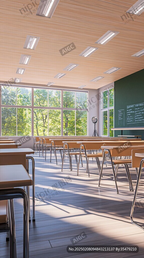 现代小学教室