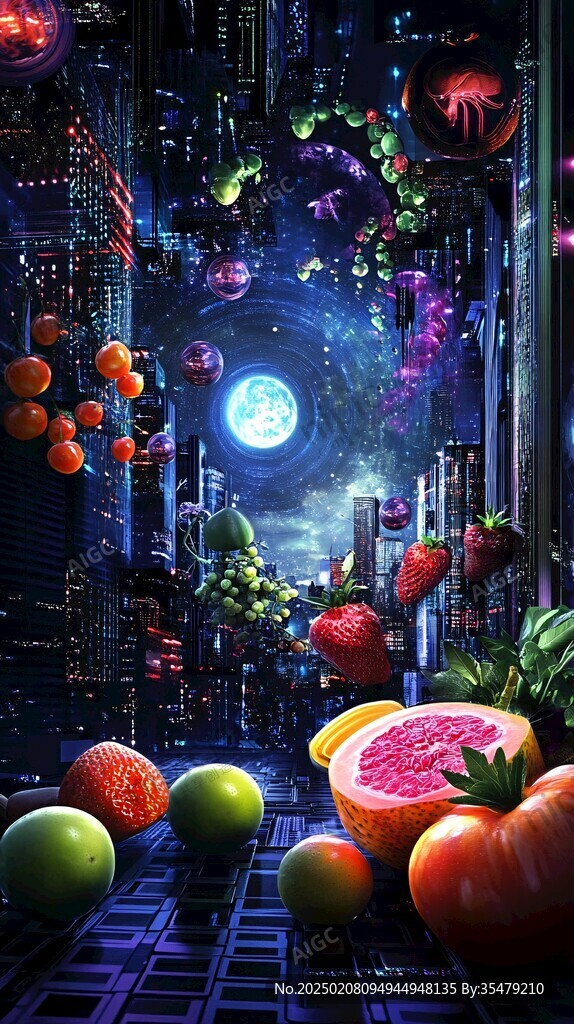 科幻插画风
