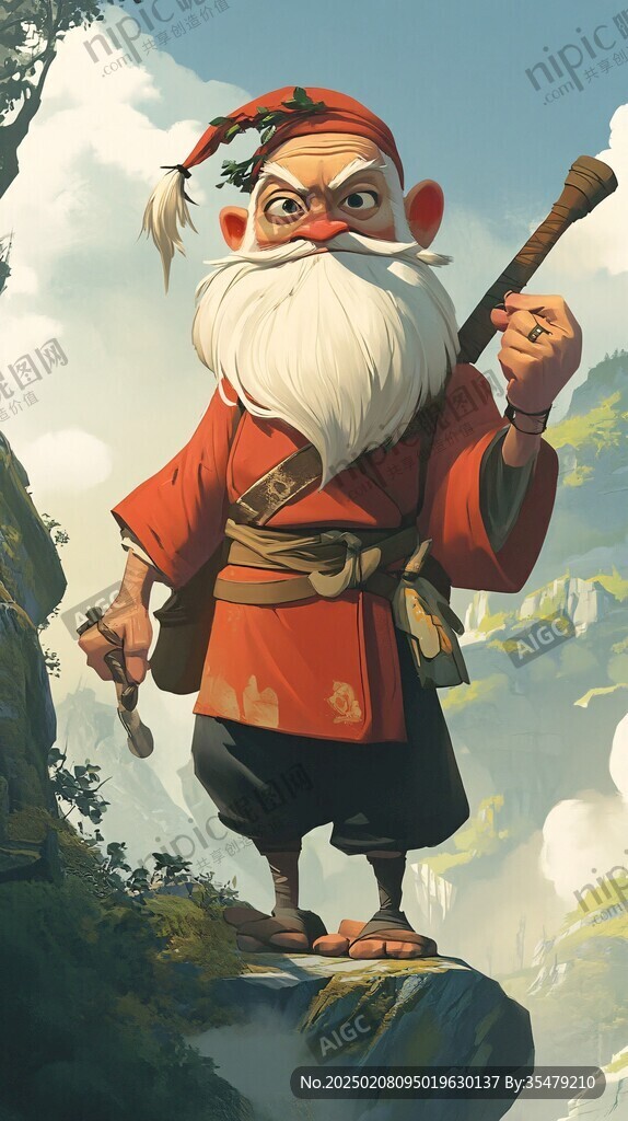 铁拐李人物设计
