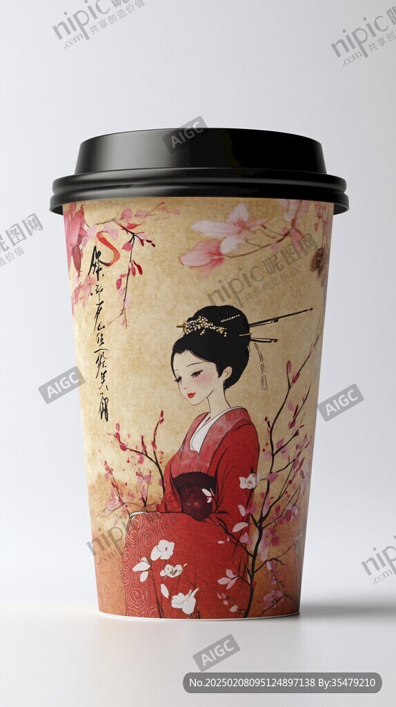 纸杯插画